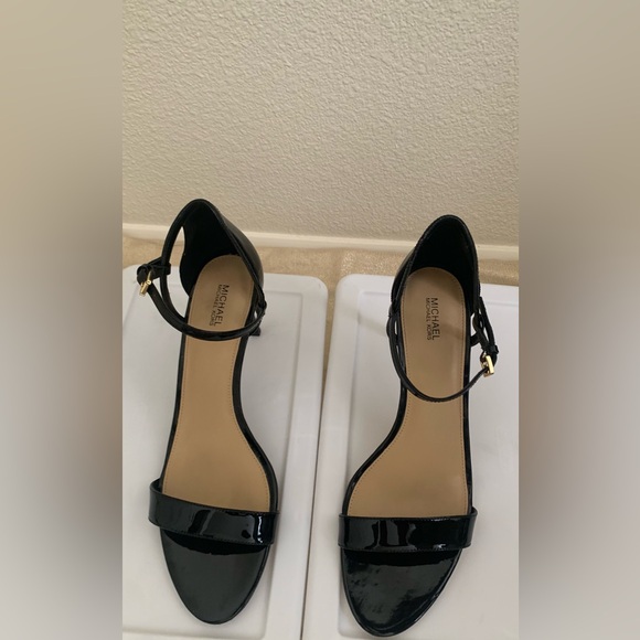 Michael Kors Shoes - Michael Kors Black Patent Leather Heels